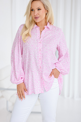 Camisa con mangas buff Wzór 11