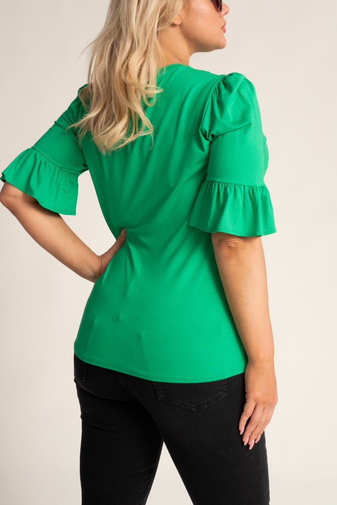 Green Blouse MALIO