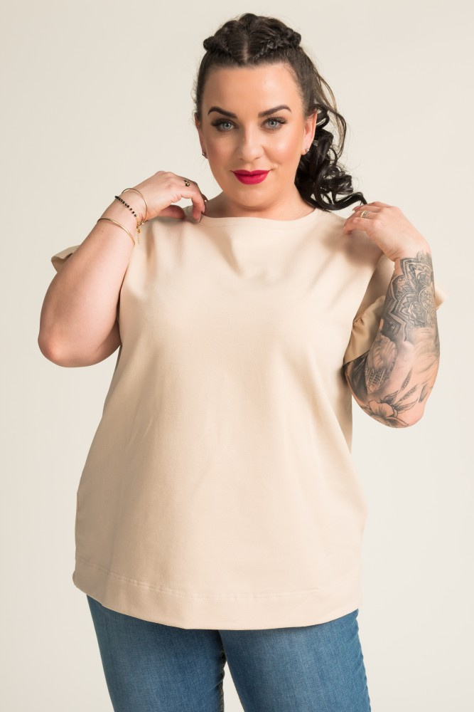 Beige BELLO Blouse