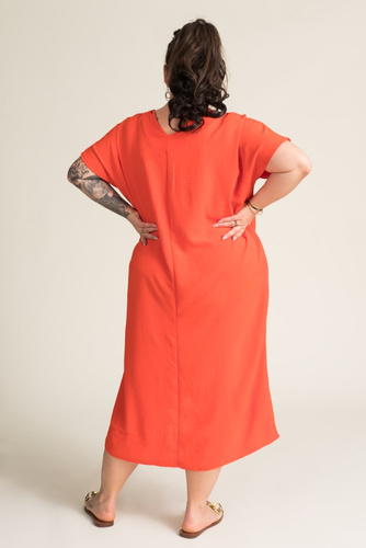 Brilliant Orange NASTI Dress