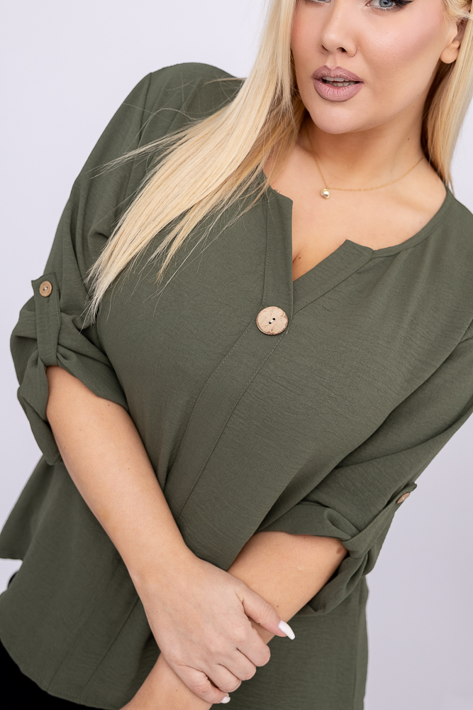 Khaki blúzka