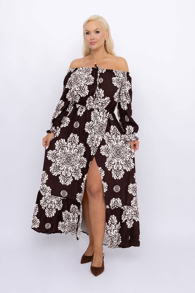 Sukienka maxi VERMI Wzór 35