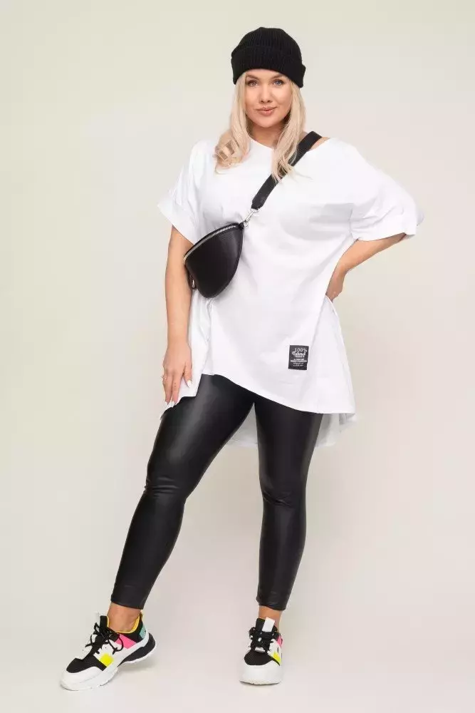 White STRIPI Tunic