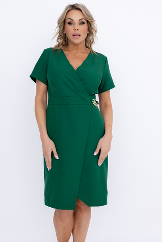 Flaschengrünes Kleid