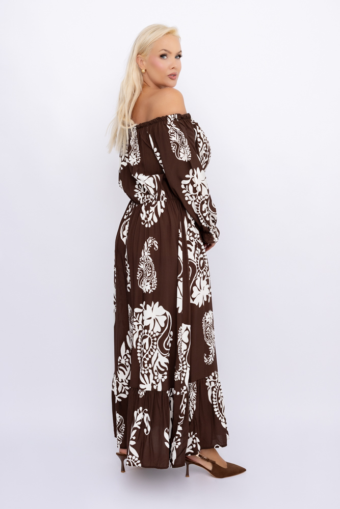 Sukienka maxi VERMI Wzór 36