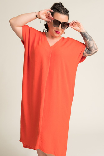 Brilliant Orange NASTI Dress