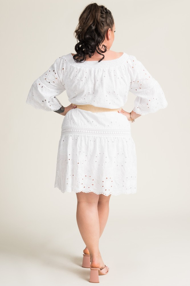  White MENTO Dress