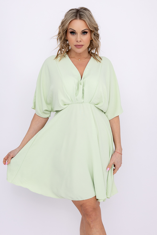  Pistacjowa Sukienka SENUMI