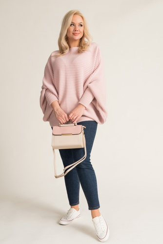 Powder Pink VESPERTO Bat Sweater