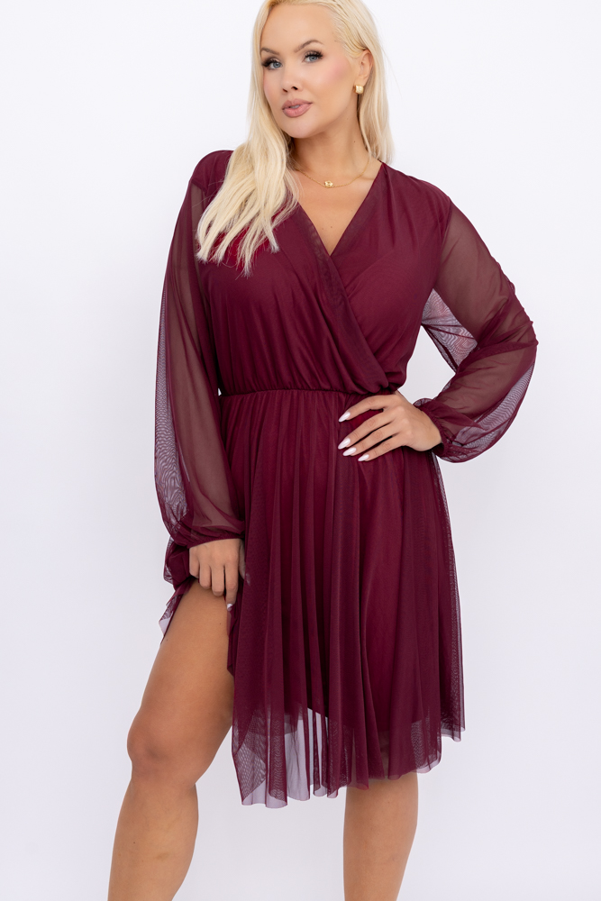 Cherry Mesh Dress