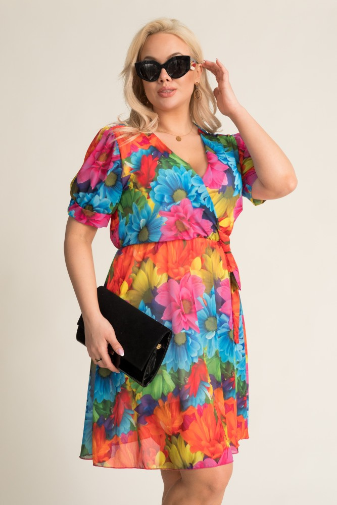 SENTIGA floral dress Pattern 5