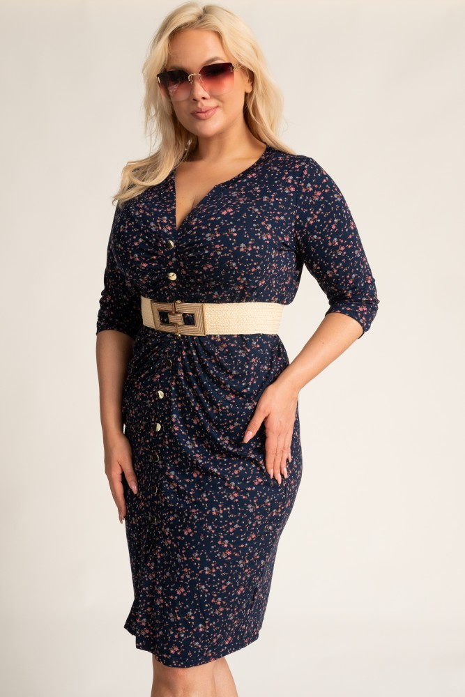 MARSIN crease dress Pattern 1