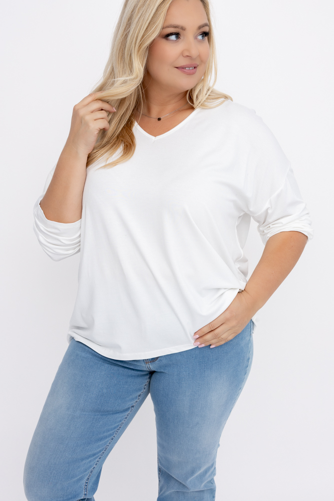 Blusa cereza con escote corazón