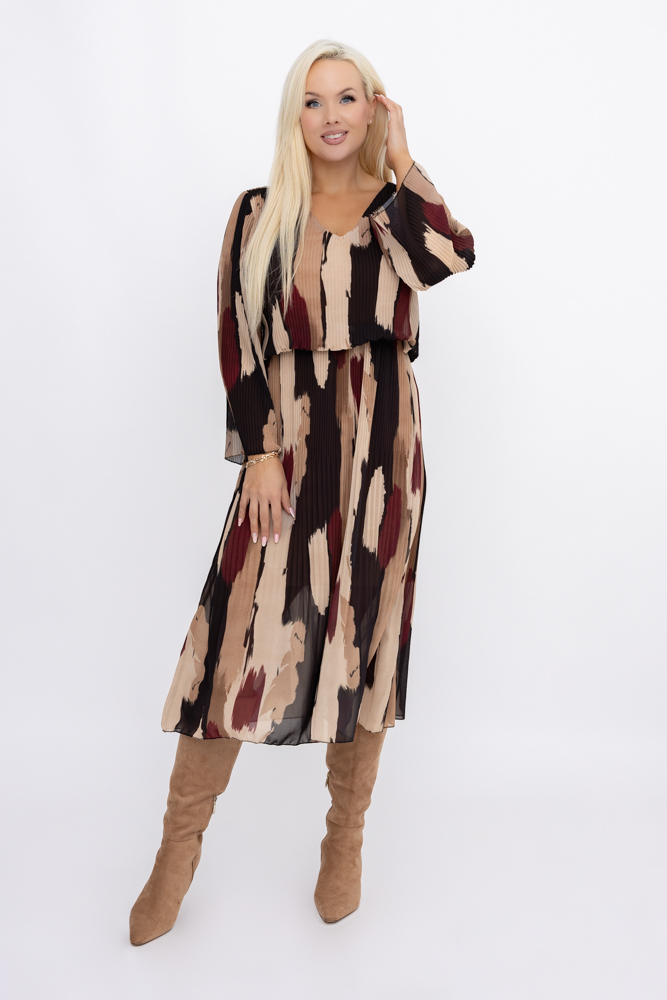 Vestido de gasa Estampado 2