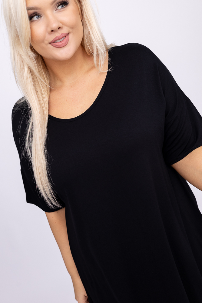 Nightgown negru