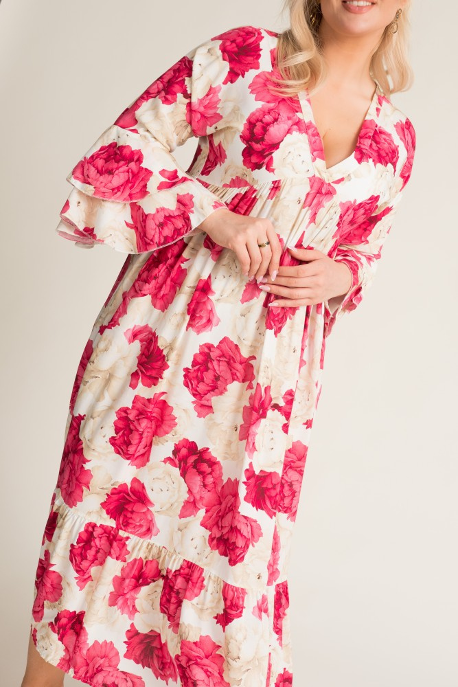 Pink GARMINO maxi dress