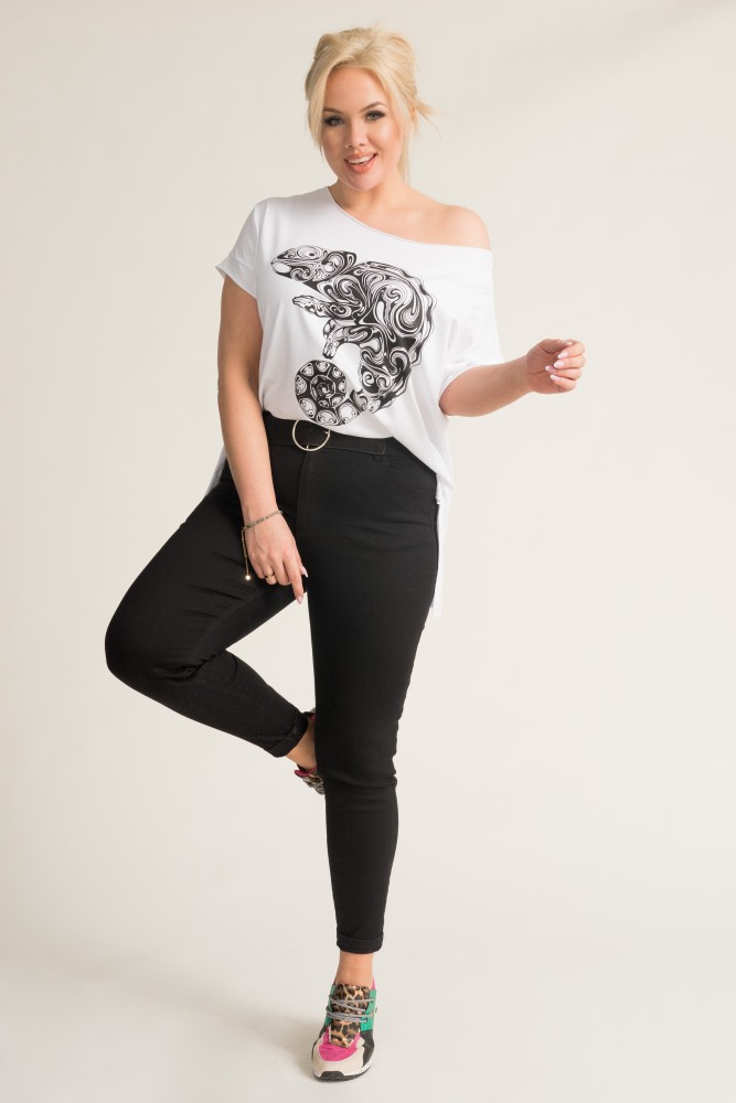 White CAMELTI Blouse