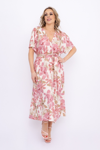Robe rose poudré