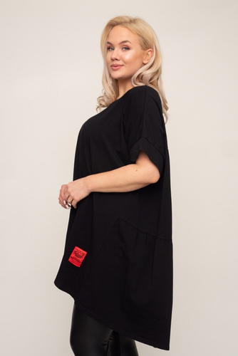 Czarna Tunika STRIPI