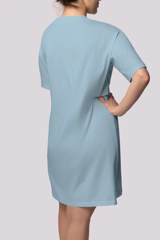 Jasnoniebieska Koszula nocna BLISS