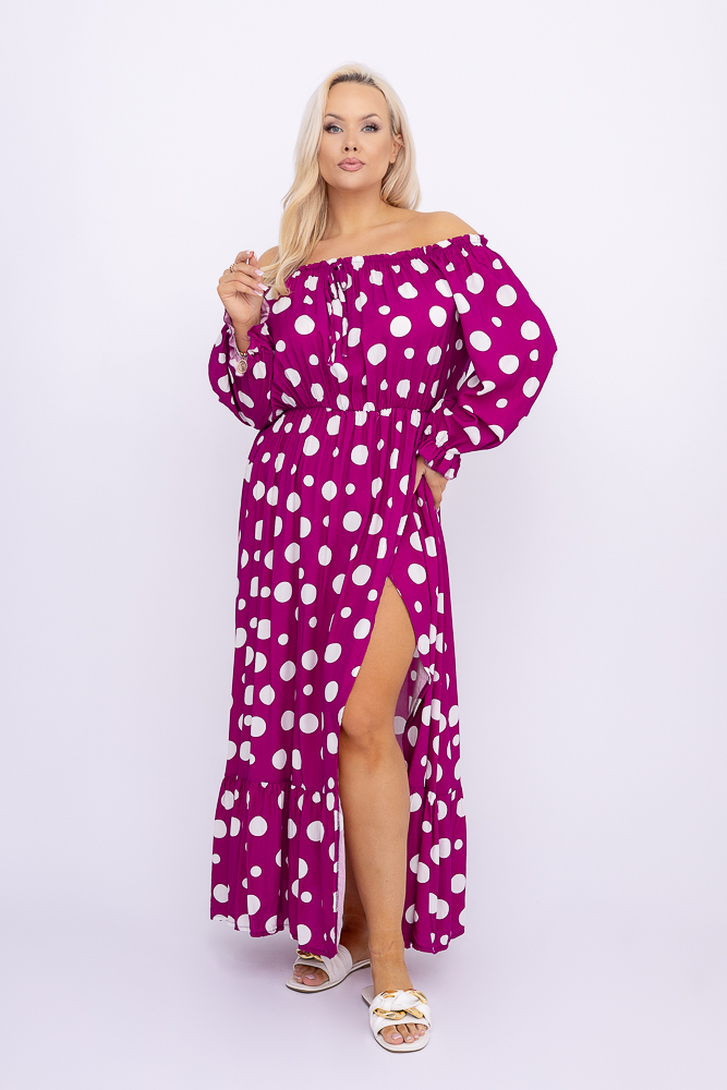 Sukienka maxi VERMI Wzór 17