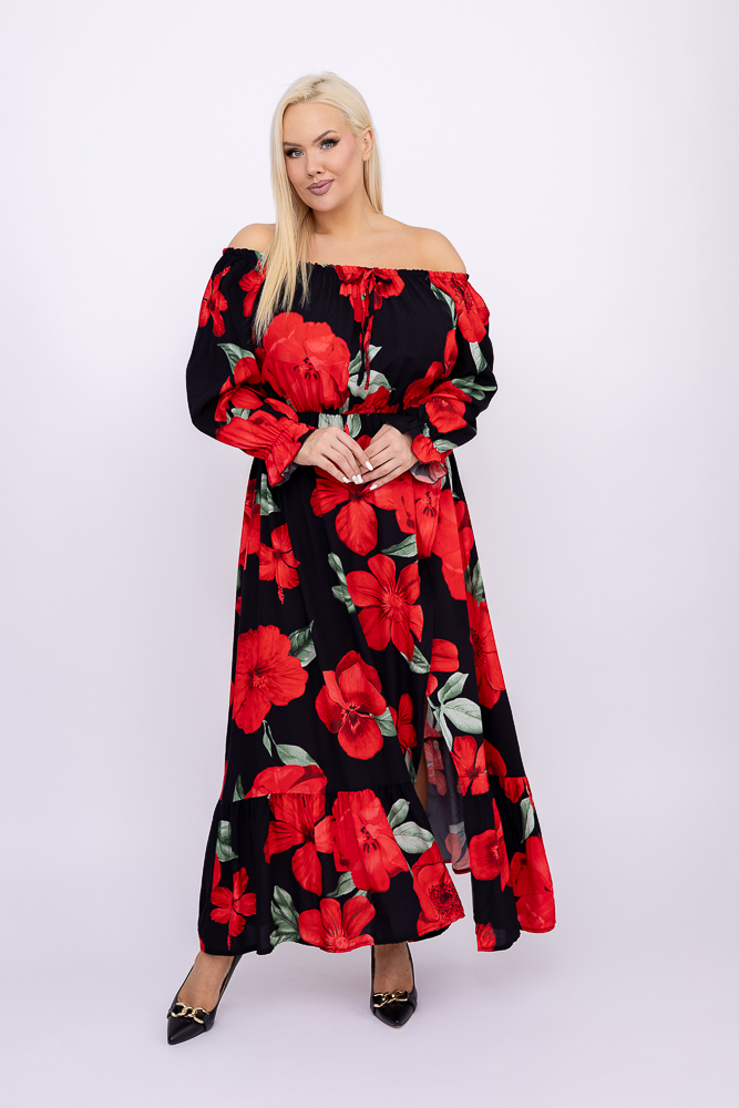 Sukienka maxi VERMI Wzór 9