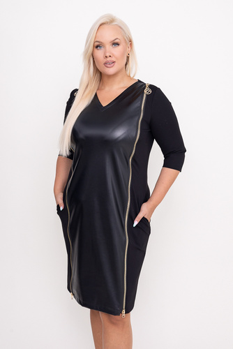  Czarna Sukienka SELENA Wzór 2