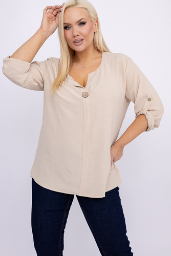 Chemisier beige