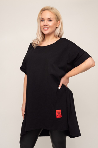 Czarna Tunika STRIPI