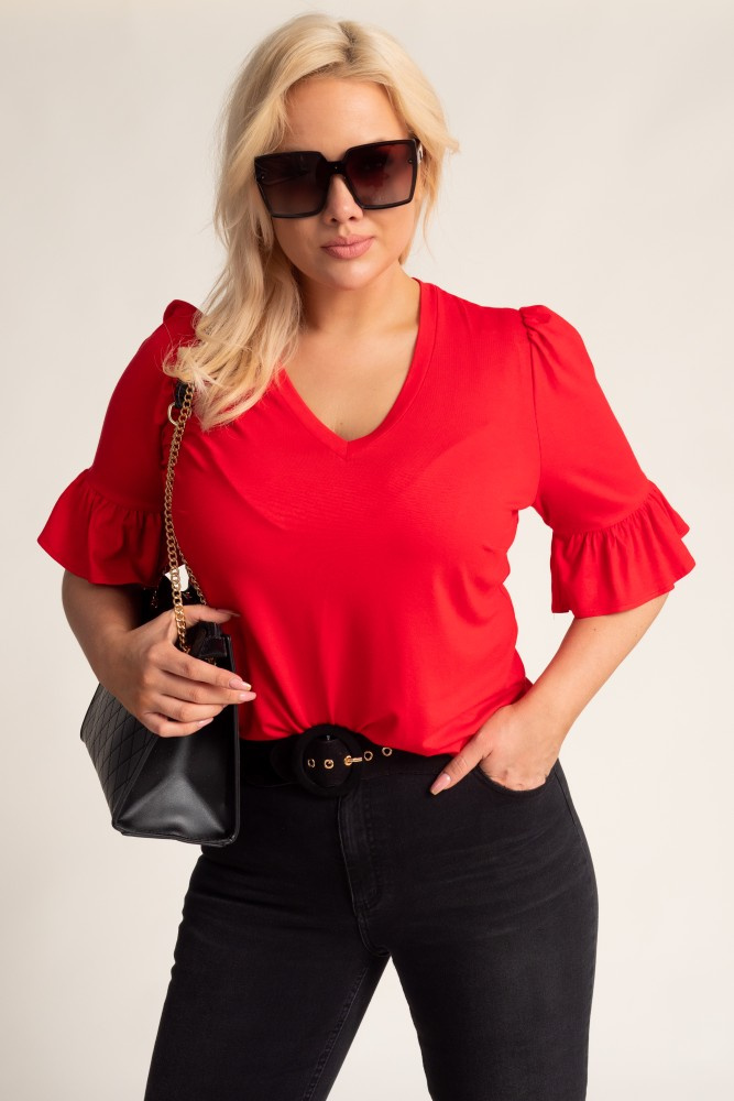 Red Blouse MALIO