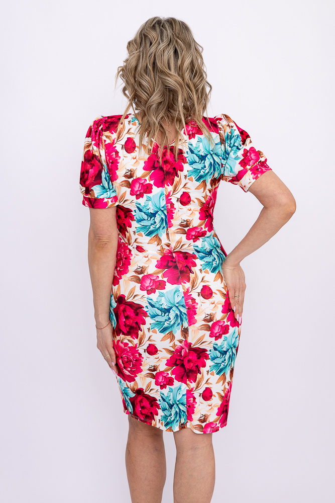 Powder Pink Dress with Crinkle XIOPI