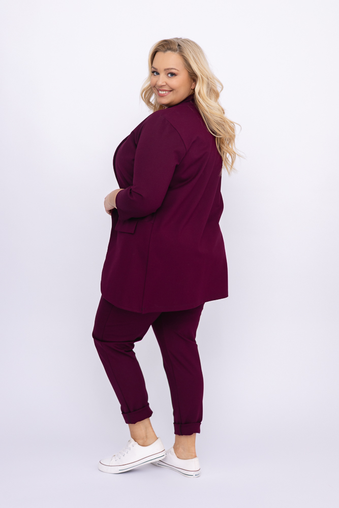 Burgundy Jacket