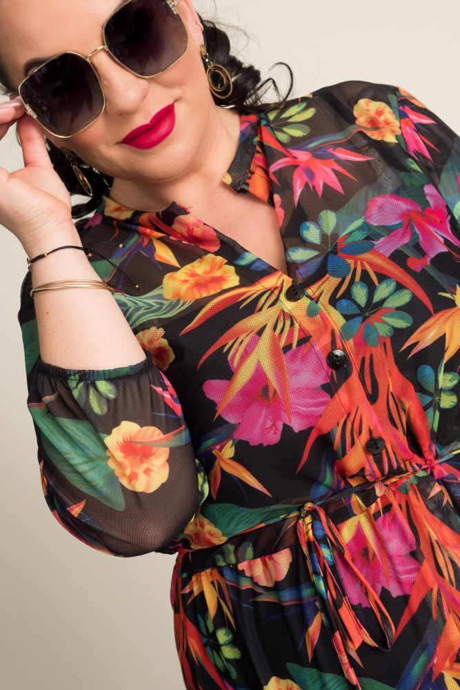 AMY Mesh Dress Pattern 5