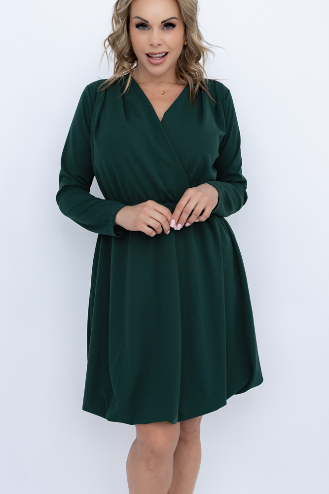 Bottle green Dress