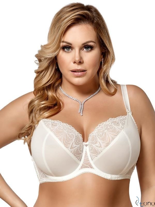 K425 biustonosz miękki BIG śmietanowy CASABLANCA