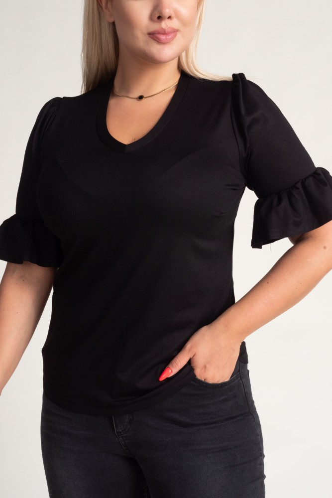 Black Blouse MALIO