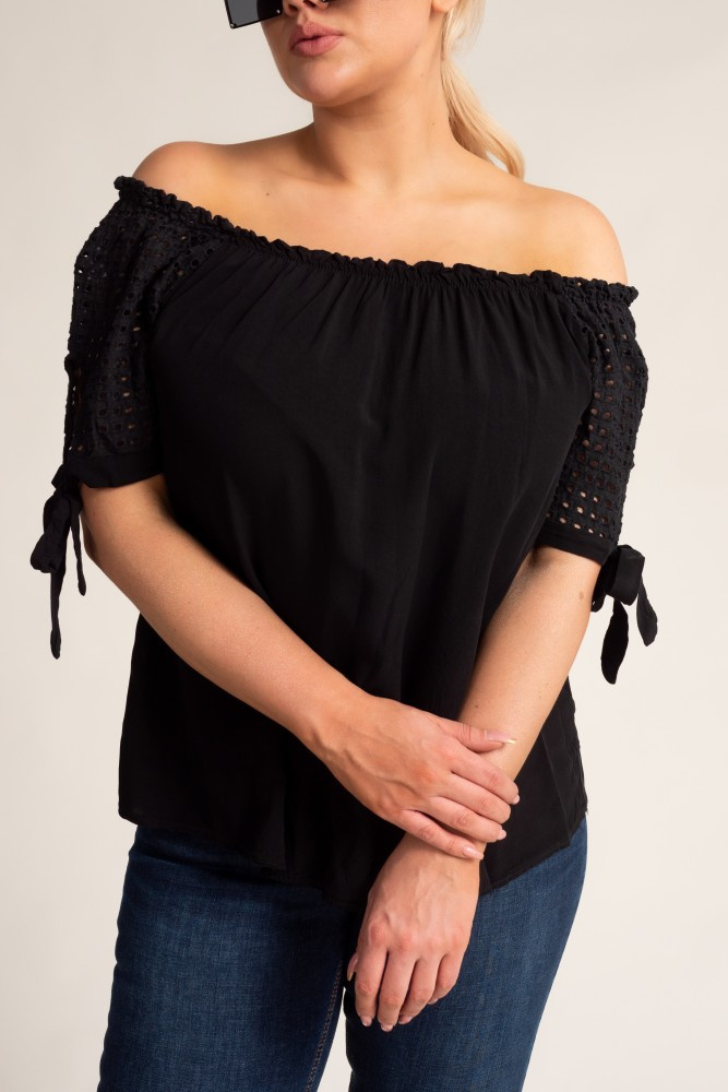Black Blouse VARMINO