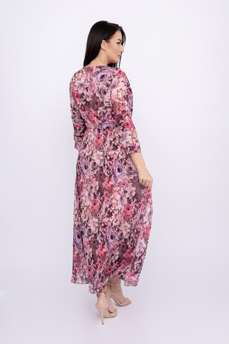 Sukienka plisowana KEMELI Wzór 9