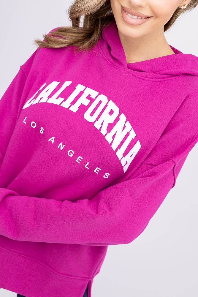 Fuchsia Hoodie 