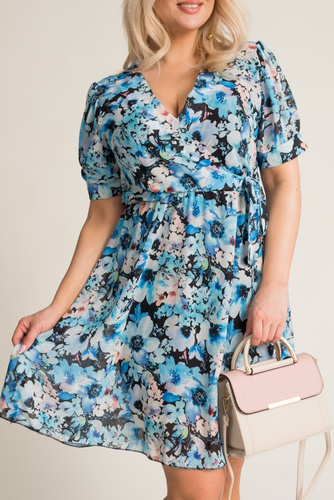 SENTIGA floral dress Pattern 4