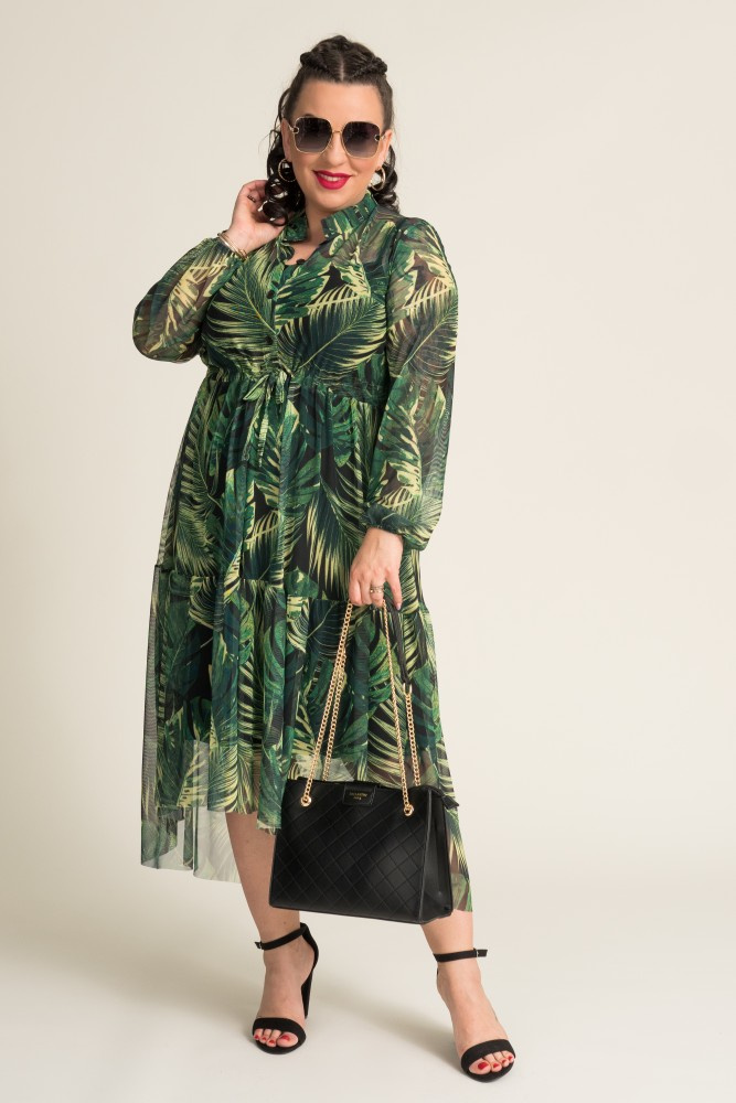 ROSALIA Mesh Dress Pattern 7