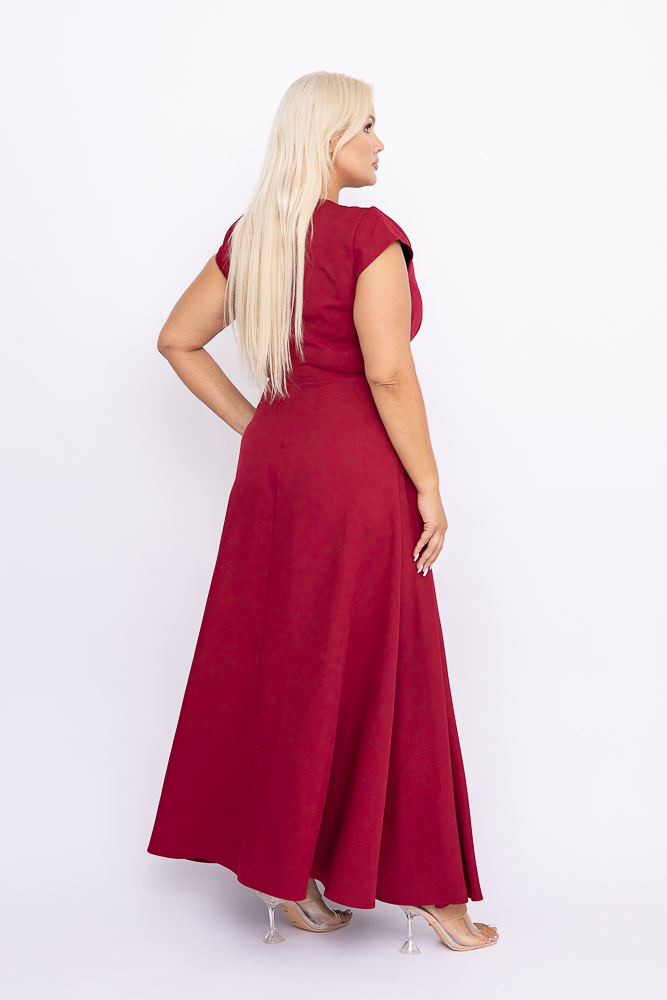 Vestido granate