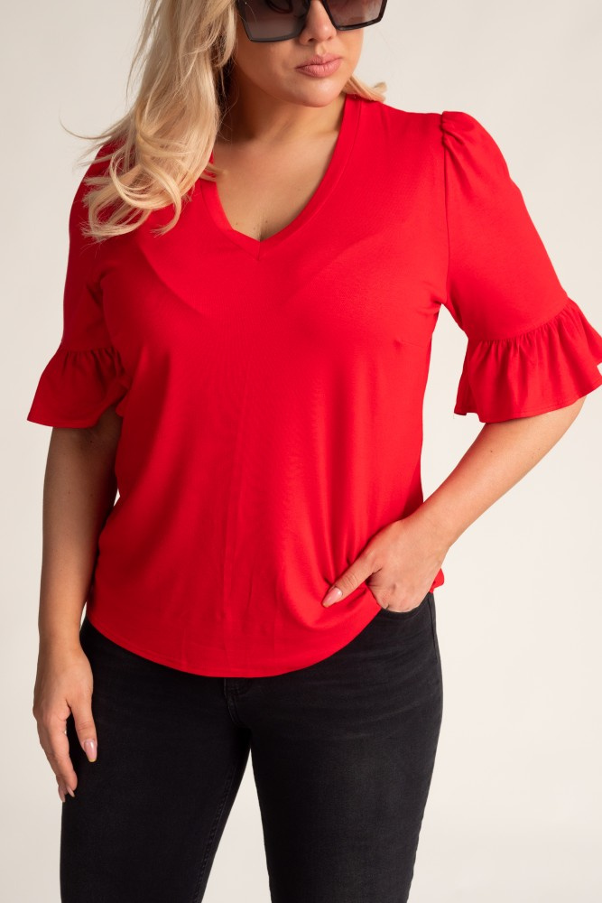 Red Blouse MALIO