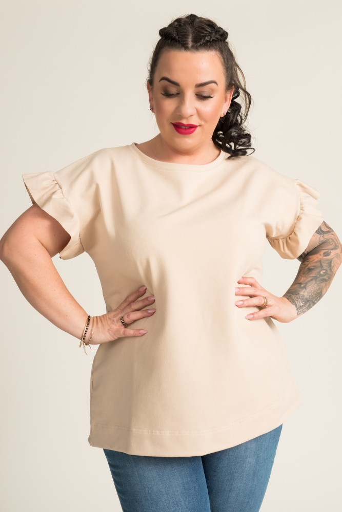 Beige BELLO Blouse