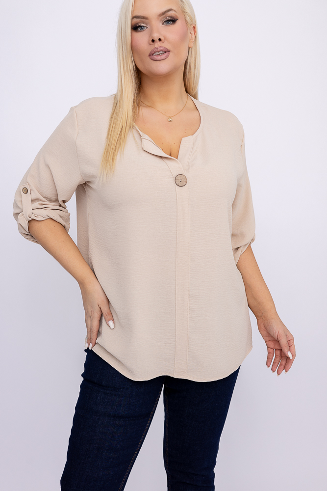 Beige Bluse