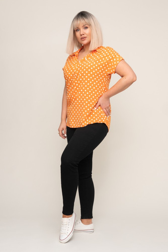 Orange LUNARI Blouse
