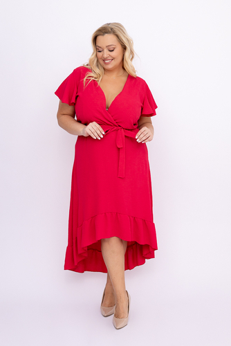 Robe framboise