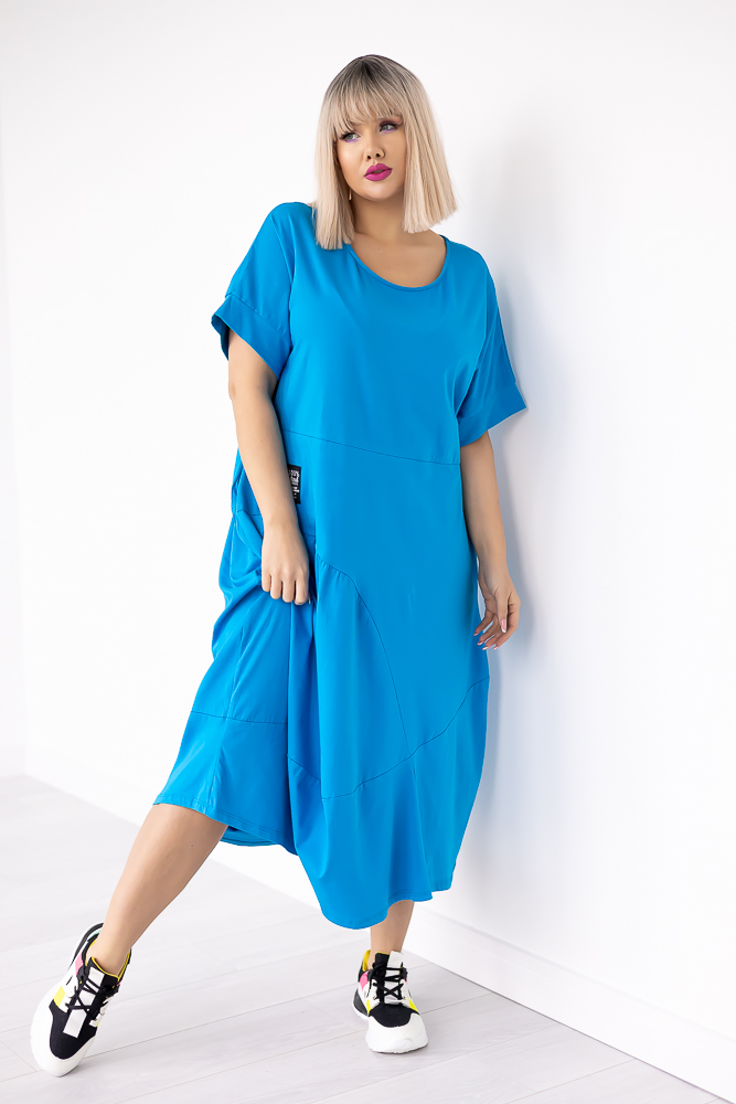 Blue GABORI Dress