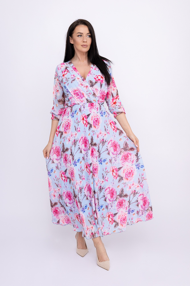 Sukienka plisowana KEMELI Wzór 8