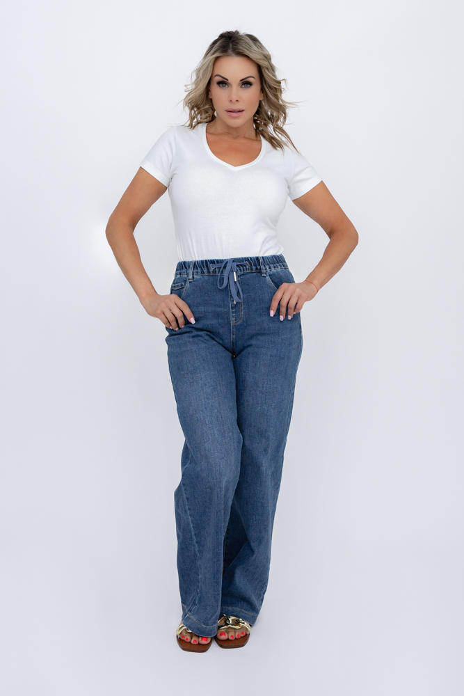 Blaue Denim-Hose
